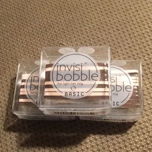 Invisibobble Basic Hair - Mocha & Cream - Lot of 3